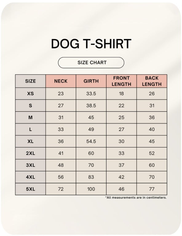 Dog T-Shirts